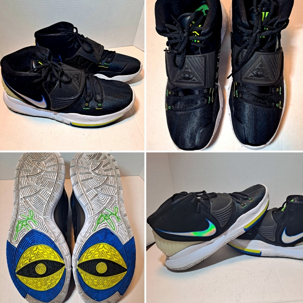 Nike Kyrie 6 "Shutter Shades" Shoes -Glow in the Dark-  Basketball sneakers.